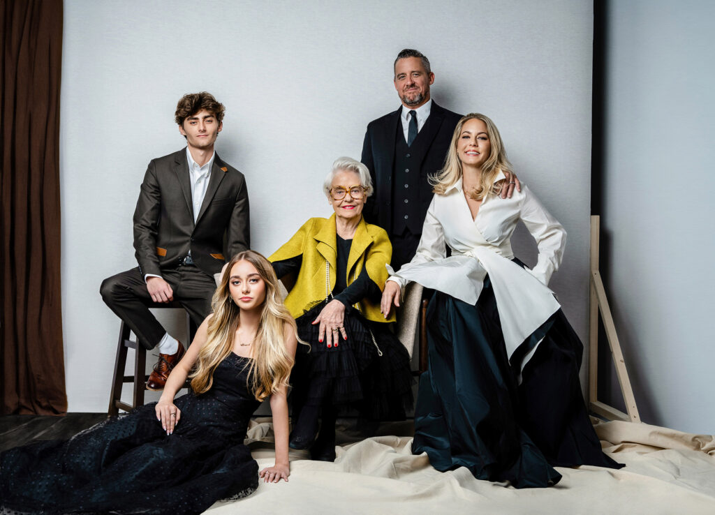 vanity fair styled session miami family Lisset Galeyev studio